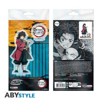 DEMON SLAYER - Acryl® Giyu Giyu Tomioka zeigt einen sehr ernsten Ausdruck auf diesem Acryl® Demon Slayer by ABYstyle. Aber täuschen Sie sich nicht! Unter seinem ernsten Aussehen kann die Wasser Hashira manchmal gnädig sein!